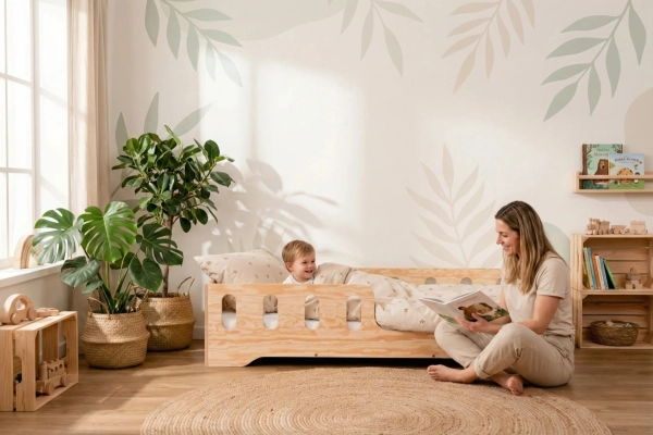 Jak wybrać ekologiczne łóżko dziecięce z naturalnego drewna?